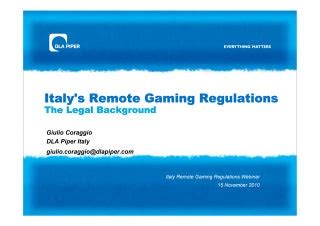 remote gaming regulations|Remote Gambling .